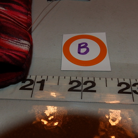 👗S.L.fashions Red Orange Belted Scoop Neck - Picture 8 of 8